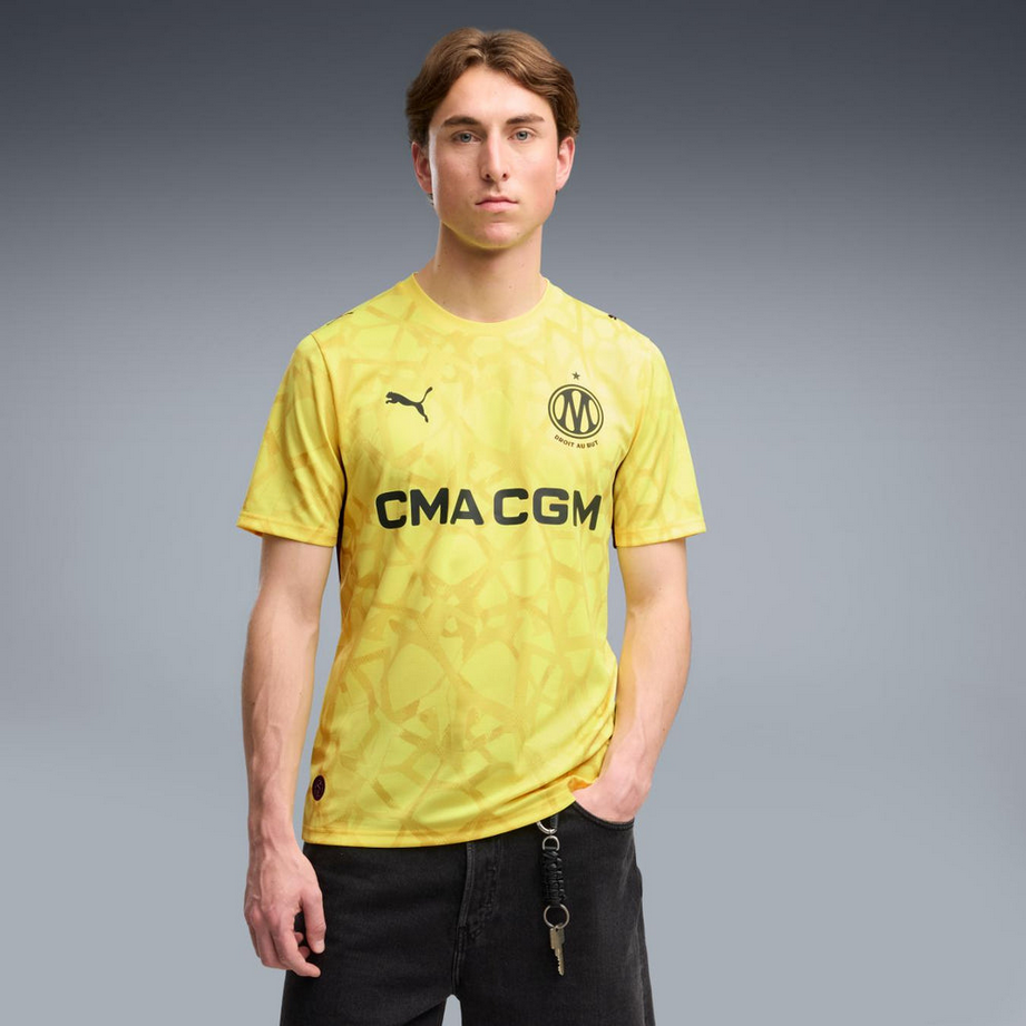 Maillot Olympique de Marseille Gardien Jaune Rouge Bleu 26/27