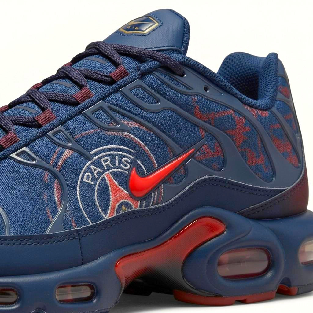 Nike Air Max Plus PSG – Édition Limitée - Team Crimson